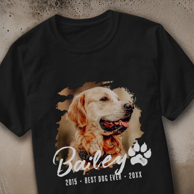 T-shirt Meilleur Chien Mémorial Moderne Pour Animaux De Co (Créateur téléchargé)