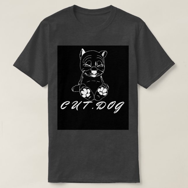 T-shirt meilleur chien mignon est classique et meilleur au (Design devant)