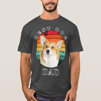 T-shirt Meilleur Chien Papa Corgi