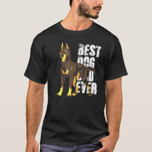 T-shirt Meilleur Chien Papa Jamais Australian Kelpie Chien