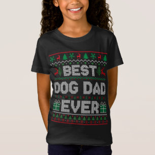 T-Shirt Meilleur Chien Papa Jamais Pajamas De Noël Corresp