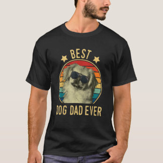 T-shirt Meilleur Chien Papa Jamais Pekingese Père's Day Ca
