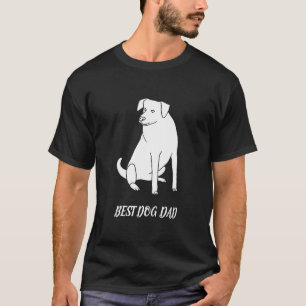 T-shirt Meilleur Chien Papa Plan Plan des Tee - shirts de