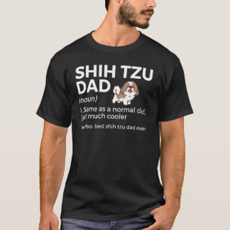 T-shirt Meilleur Chih Tzu Papa Jamais Définition Drôle Chi