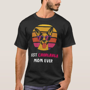 T-shirt Meilleur Chihuahua Maman jamais équipé Scoop