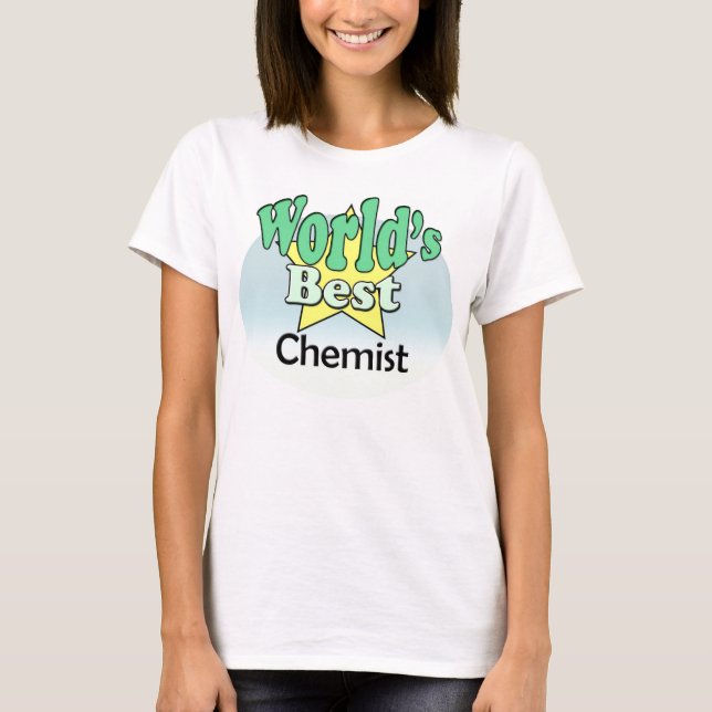 T-shirt Meilleur chimiste du monde (Devant)
