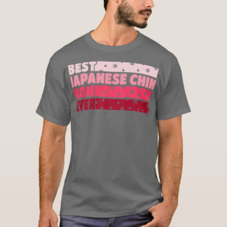 T-shirt Meilleur Chin Japonais Maman jamais