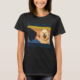 T-shirt Meilleur Chow Chow Chow Papa Jamais Chien Fête des