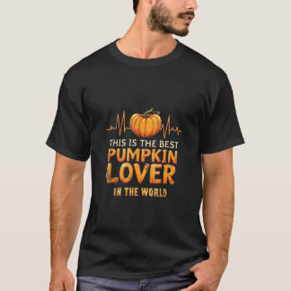 T-shirt Meilleur Citrouille Lover Cute Halloween Tee