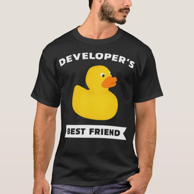 T-shirt Meilleur client du développeur (Devant)
