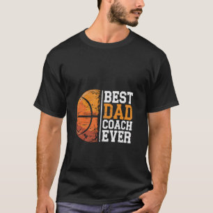 T-shirt Meilleur Coach Papa Jamais Vêtements de Sport de B