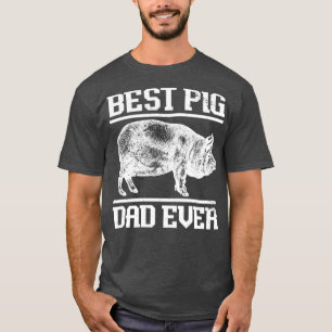 T-shirt Meilleur Cochon Papa Jamais Cochon