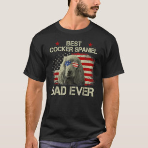 T-shirt Meilleur Cocker Espagnol Papa Jamais US Amoureux d