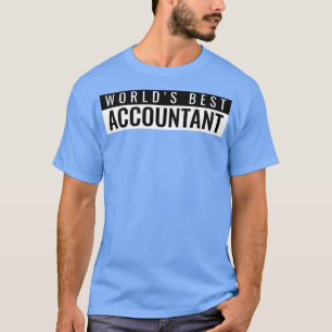 T-shirt Meilleur comptable Worldx27s 3