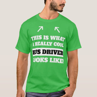 T-shirt Meilleur Conducteur De Bus Conduire Idée De Cadeau