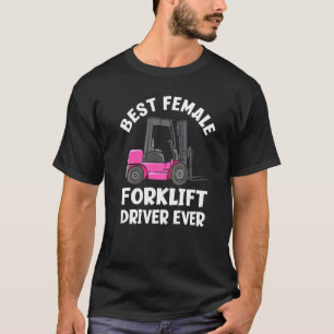 T-shirt Meilleur conducteur de chariot élévateur à fourche