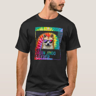 T-shirt Meilleur Coréen Jindo Papa Ever chien père pour ho