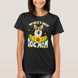 T-shirt Meilleur Corgi Chien Maman Mère Drôle Fête des Mèr