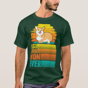 T-shirt Meilleur Corgi Maman jamais