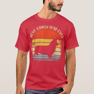 T-shirt Meilleur Corgi Papa jamais