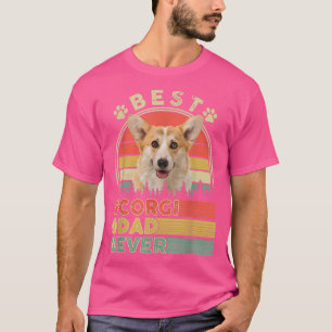 T-shirt Meilleur Corgi Papa Jamais Drôle Welsh Corgi Lover