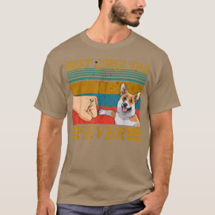 T-shirt Meilleur Corgi Papa jamais I Funny Welsh Corgi Cor