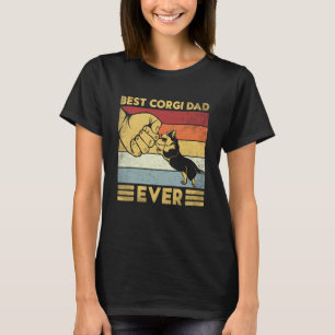 T-shirt Meilleur Corgi Papa Jamais Vintage Corgi Papa Pour