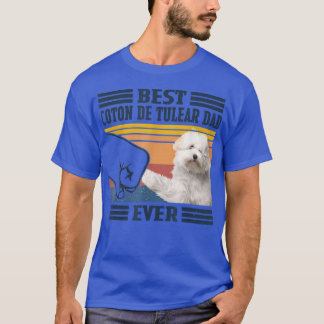 T-shirt Meilleur Coton De Tulear Papa Jamais Chemise Père 