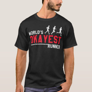 T-shirt Meilleur Coureur du Monde Drôle de Jogging Maratho