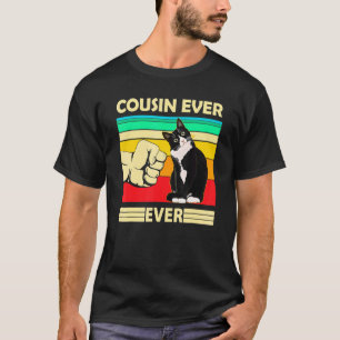T-shirt Meilleur Cousin de Chat Vintage pour Homme Bump Fi