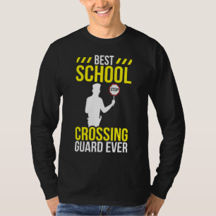 T-shirt Meilleur Crossing Guard U2013 Crosswalk Aide Retou
