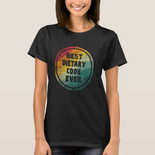 T-shirt Meilleur cuisinier diététique de tous les temps, c
