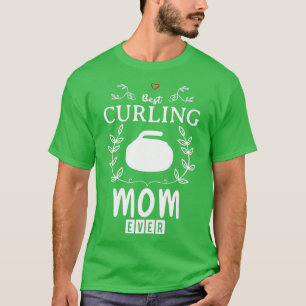T-shirt Meilleur Curling Maman Drôle Design Pour Cadeau