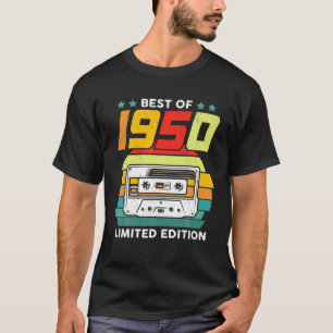T-shirt Meilleur De 1950 Décoration 72 Ans 72E Anniversai