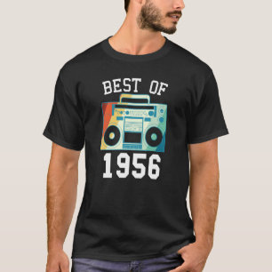 T-shirt Meilleur De 1956 Année De Naissance Anniversaire V