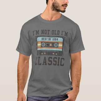 T-shirt Meilleur De 1984 39E Cadeaux Anniversaires Hommes 
