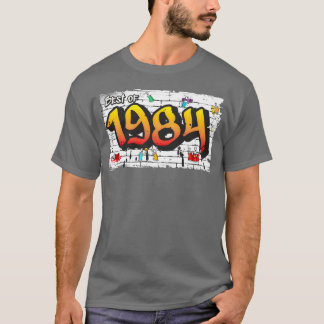 T-shirt Meilleur de 1984 Graffiti 41 Ans de Streetwise fri