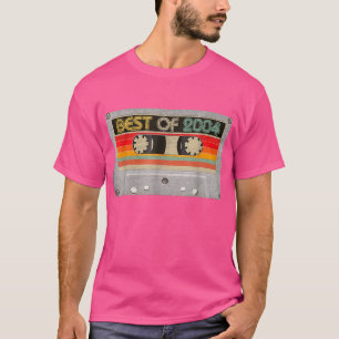 T-shirt Meilleur De 2004 18E Anniversaire Cadeaux Cassette