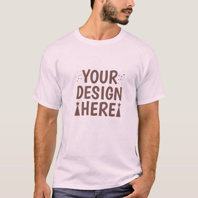 T-shirt Meilleur de votre conception ici qualité de qualit (Devant)