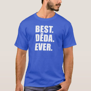 T-shirt Meilleur Deda jamais grand-père tchèque