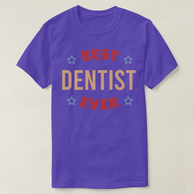 T-shirt Meilleur dentiste jamais 36 (Design devant)