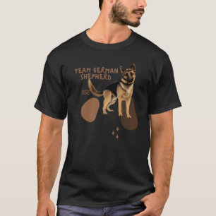 T-shirt Meilleur design de chien de berger allemand Berger