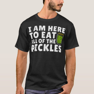T-shirt Meilleur Design de Cornichon Pour Hommes Femmes En