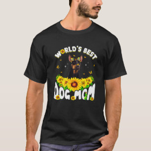 T-shirt Meilleur Doberman Chien Maman Fête des Mères Drôle