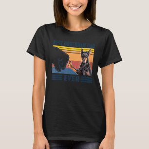 T-shirt Meilleur Doberman papa jamais chien Fête des pères