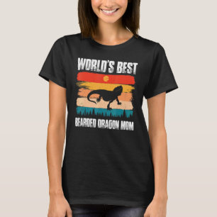 T-shirt Meilleur Dragon Mère Reptile Lizard Gec