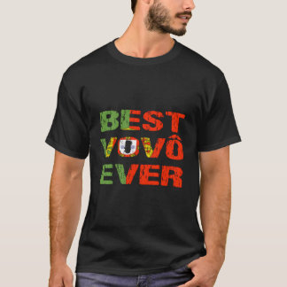 T-shirt Meilleur drapeau portugais de Vovo Ever