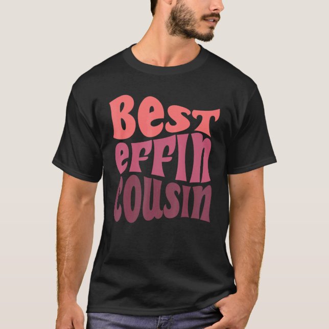 T-shirt Meilleur Effet Cousin (Devant)