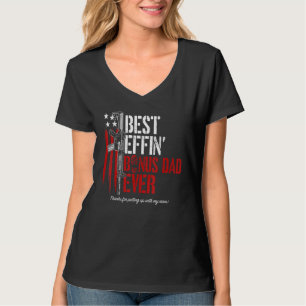 T-shirt Meilleur Effet pour les hommes Bonus papa Jamais p