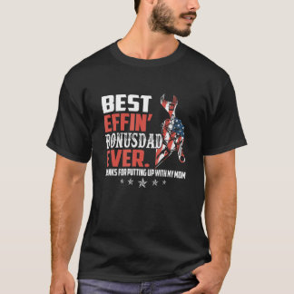 T-shirt Meilleur Effin Bonus Papa Merci Jamais De Mettre A